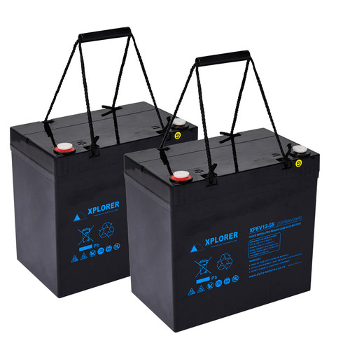 Pair 12v xplorer - pair, ah
