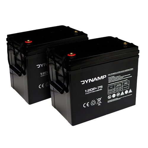 Dynamp 77ah agm battery - 2,