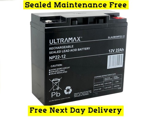 Ultramax np22 12v 22ah - ultramax, sla