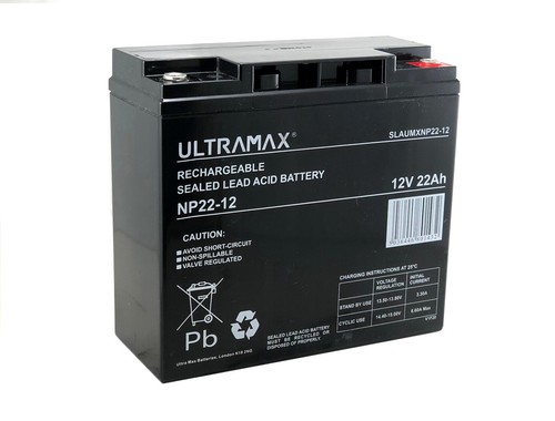 Ultramax 12v 22ah agm golf - 12v,