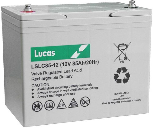 Lucas 12v 85ah - 85ah, (75ah)