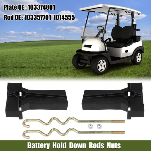 Golf cart battery hold - golf,
