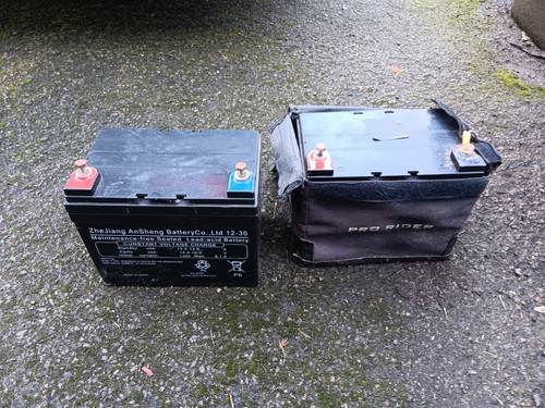 Golf buggy batteries - buggy, x