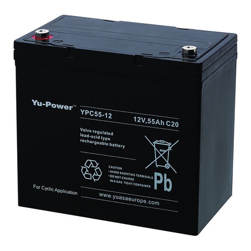 Yuasa power 12v 55ah - x,