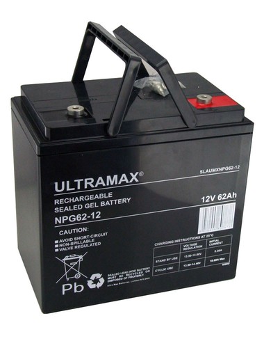 Ultramax 12v 62ah same - 62ah, as