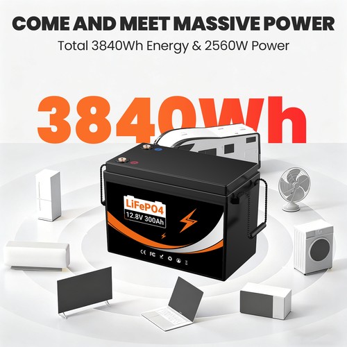 48v 12v 300ah lifepo4 lithium - 12v,