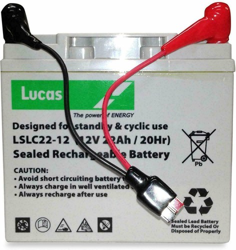 Lucas 12v 22ah - 22ah, agm/gel